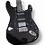 Kit Guitarra Seizi Fun Katana Musashi Hss All Black escudo preto Cubo Borne - Imagem 5
