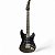 Kit Guitarra Seizi Fun Katana Musashi Hss All Black escudo preto Cubo Borne - Imagem 6