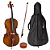 Violoncelo Eagle Cello Ce 210 3/4 profissional com bag luxo - Imagem 1