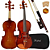 Violino Hofma Hve231 3/4 profissional com capa bag, arco e breu - Imagem 1