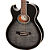 Violão Canhoto Eagle Gl36 Bkb Lh Preto Elétrico - Imagem 5