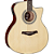 Violão Hofma Hma260 Nt Natural Auditorium Elétrico Cutaway - Imagem 5