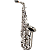 Saxofone Alto Eagle Mib Sa 500n Niquelado - Imagem 2
