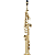 Saxofone Soprano Eagle Sib Sp 502 L Laqueado Dourado - Imagem 2