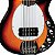 Baixo Tagima TBM5 Sunburst Ativo 5 Cordas escala escura escudo branco - Imagem 5