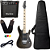 Kit Guitarra Strinberg SGS250 Preto Transparente Amplificador - Imagem 1