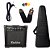 Kit Guitarra Strinberg SGS250 Preto Transparente Amplificador - Imagem 12