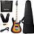 Kit Guitarra Strinberg SGS250 Sunburst Amplificador Cubo - Imagem 1
