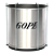 Repinique Gope 30cm X 12" Alumínio 7 Afinações - Imagem 1