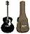 Violão Jumbo Tagima Florens FS-600 BK Preto tampo sólido cap Fishman - Imagem 1