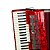 Acordeon Cadenza 120 baixos 41 teclas Rd Vermelho CD120/41 - Imagem 2