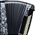 Acordeon Cadenza 80 baixos 37 teclas Gr Cinza Perola CD80/37 - Imagem 4