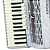 Acordeon Cadenza 80 baixos 37 teclas Wh Branco CD80/37 - Imagem 3