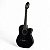 Violão Tonante Eletro-Acústico Lorenzzo 39 Slim Cutaway Nylon Preto - Imagem 4