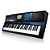 Teclado Casio Mzx500 Arranjador 61 Teclas Sensitivas Digital Azul - Imagem 3