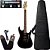 Kit Guitarra Tagima Tg510 Preto + Pedaleira e acessórios - Imagem 1