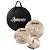 Kit Set pratos B20 bateria Hammer Cross 14 Hihat 16 Crash 20 Ride 11519 - Imagem 1
