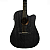 Violao Tagima Folk Tbw-200 Bk Preto Cutaway Aço - Imagem 1
