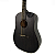 Violao Tagima Folk Tbw-300 Bk Preto Half Cutaway Aço - Imagem 4