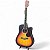 Violão Tagima Memphis AD18 SBS Sunburst + capotraste e acessórios - Imagem 5