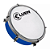 Tamborim Luen 06 Colorsteel Pint Eletro Azul Aro Inox Crom Pele Leitosa 06 Afin 91012az - Imagem 1