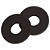 Strap Lock Trava Correia Strap Block Bori preto 2 un Guitar baixo violão - Imagem 1