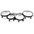 Quadritom + colete Luen Tenor Drums 8/10/12/13 profissional - Imagem 2