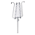 Lira 8 teclas Profissional (30 mm) Do5/C5 a Do6/C6 - Diatonica P0120 Vibratom + baquetas - Imagem 2