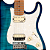 Guitarra Benson Hardy Modern MD azul Chrome Black Light Blue nut osso - Imagem 4