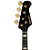 Baixo Benson Hardy 4c preto dourado Jazz Bass Alder nut osso - Imagem 8