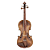 Violino Nhureson Alegretto 4/4 Ébano Alta qualidade Profissional - Imagem 3