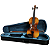 Violino 4/4 Estudante Valiri + Estojo + Arco + Breu Regulado Pronto P/ Tocar - Imagem 2