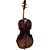 Violoncelo Cello Nhureson 4/4 EVB Envelhecido Brilhante Profissional alta qualidade - Imagem 3
