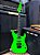 Guitarra Tagima Verde Neon Customizada – Semi Novo - Imagem 2