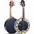 Banjo Marquês Baj224 Eletroacústico Passivo Ouro Preto C/ Aro Dourado BAJ-224BKSEL - Imagem 2
