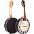 Banjo Marquês Baj143 Eletroacústico Ativo Preto C/ Aro Cromado BAJ-143BKEQ - Imagem 5