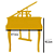 Piano Infantil Custom Kids 30 teclas Preto CKPI 30-BK - Imagem 4