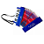 Acordeon Infantil Custom Kids 17 teclas 8 baixos CKAC 17-BL Azul - Imagem 4