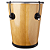 Timba 10 pol x 30cm Batuka Luen Verniz Aro Fino C/ Castanha Pop 30x10 60039 - Imagem 2