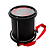Repinique 06 pol x 20 cm Luen Preto Fosco Cristal 91020PTF 20x06 - Imagem 1