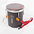 Repique De Mao 08 pol x 25cm Luen Kids Show Preto Fosco Cristal 91017PTF 25x08 - Imagem 2