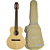 Violão Seizi Originals Mirai Mini Ryu Nylon Lefty Spruce Natural - Imagem 1