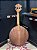 Banjo Luthier profissional escala Jacaranda braço cedro lateral Louro preto - Imagem 2