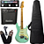 Kit Guitarra Tagima Tg540 Surf Green+ Amplificador Pedaleira e acessórios - Imagem 1