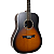 Violão Tagima TLM-100 Sunburst Folk - Imagem 5