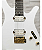 Guitarra Divitone DSG-10 AO Arctic Ore Branco com Dourado - Imagem 5