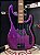 Baixo Tagima Ana Karina Black Diamond PKS Rosa gliter 4 cordas passivo - Imagem 4