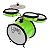 Bateria Infantil Luen Baby Verde Pele Leitosa - Imagem 1