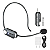 Microfone Sem Fio Headset Uhf 20 Freq bateria recarregavel SK-PRO240 Skypix - Imagem 1