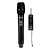 Microfone Sem Fio UHF receptor s/ fio bateria recarregavel SK-PRO100 Skypix - Imagem 1